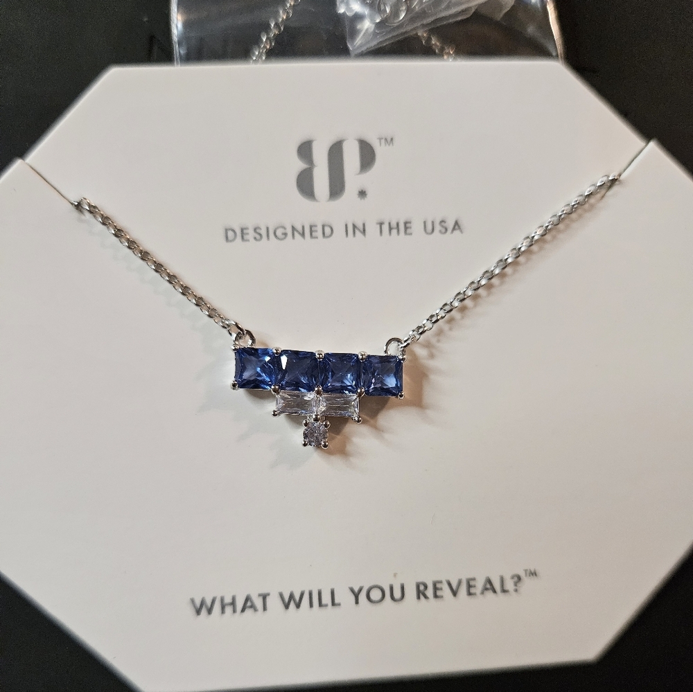 Bomb party sterling club necklace